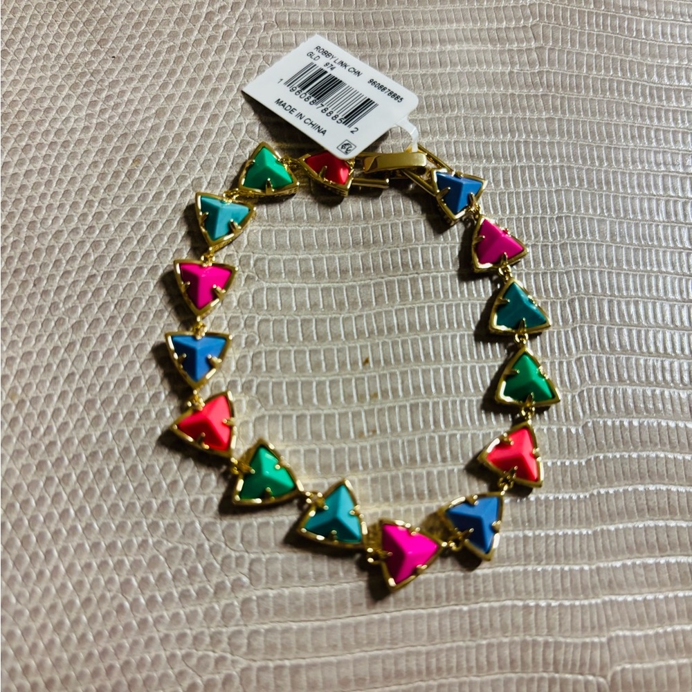 Kendra Scott San Antonio Fiesta 2025 Exclusive Robby Link Chain Bracelet